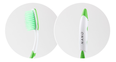 Toothbrushes with Jade Nanoparticles (4 pcs)