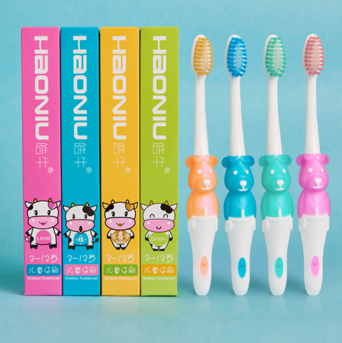 Haoniu Children's Toothbrush (1 piece), 3-6 years old