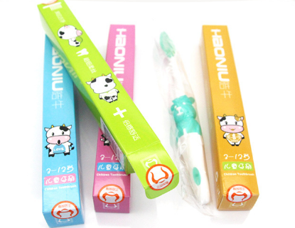 Haoniu Children's Toothbrush (1 piece), 3-6 years old