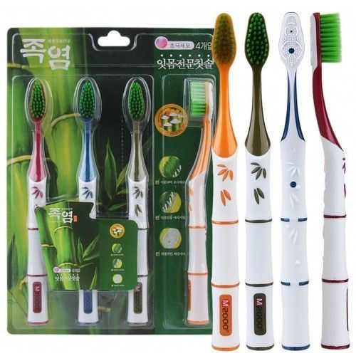 Toothbrushes with Bamboo Salt (4 pcs.)