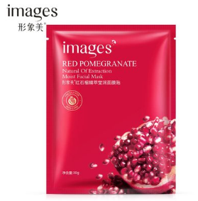 Nourishing mask with pomegranate extract