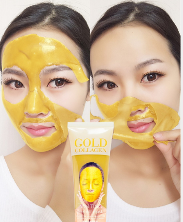 Collagen mask-film with gold ions ТGold CollagenУ