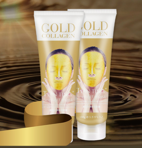 Collagen mask-film with gold ions ТGold CollagenУ