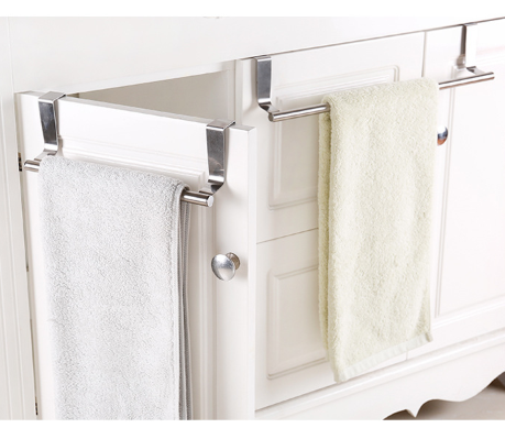 Hanging towel rack