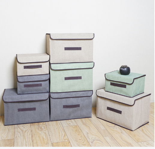 Folding storage box, 2 pcs.