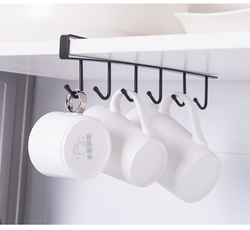 Hanging rack with hooks for kitchen (1 pcs.)