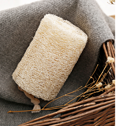 Eco loofah washcloth