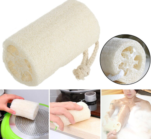 Eco loofah washcloth