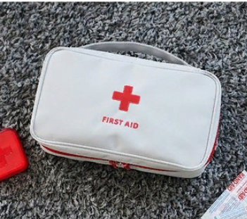 Travel First Aid Kit Large, gray