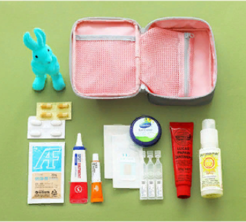 Travel first aid kit, small