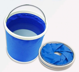 Collapsible bucket in AUTO, blue