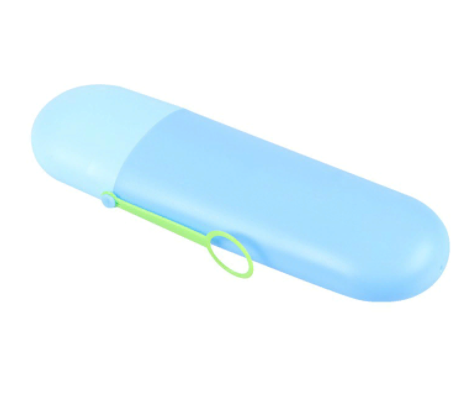 Smile toothbrush and toothpaste case