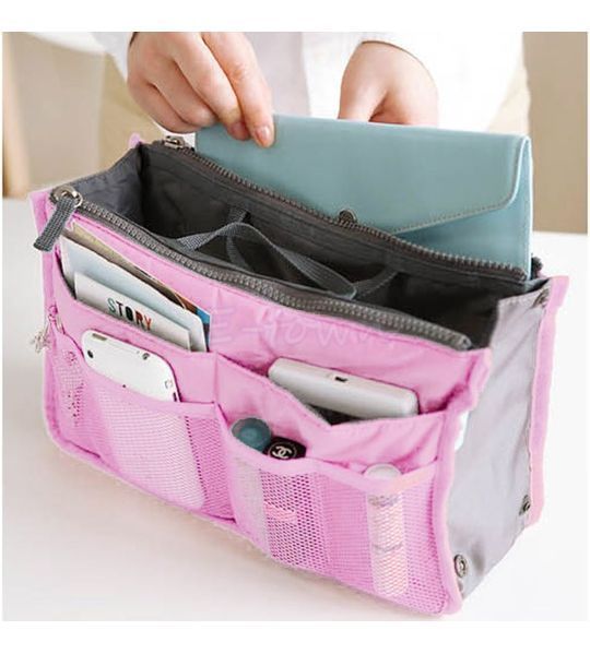 Bag organizer Pink