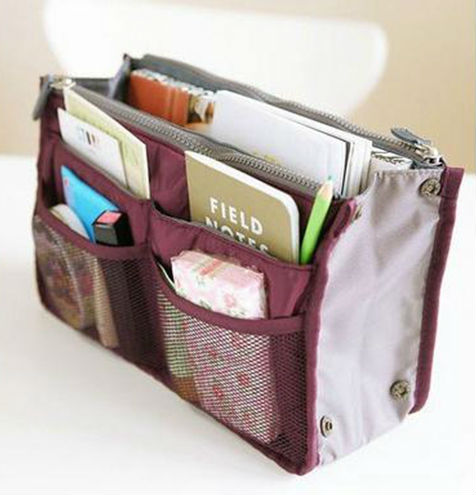 Bag Organizer Burgundy