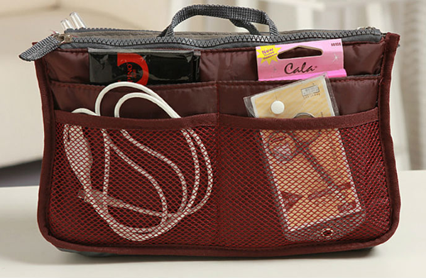 Bag Organizer Burgundy