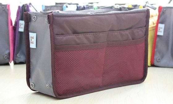 Bag Organizer Burgundy