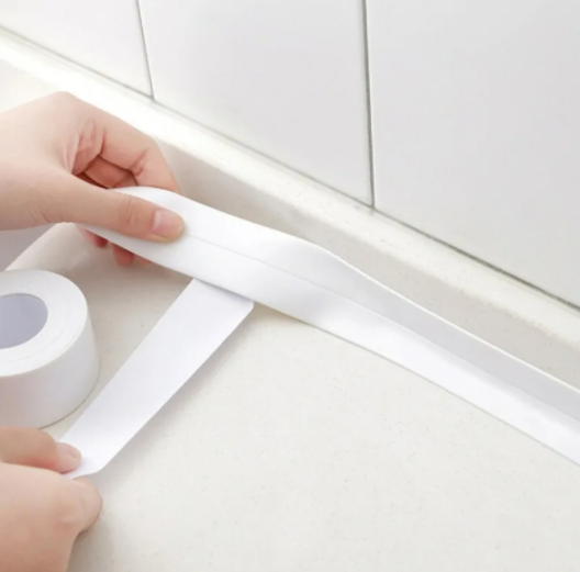 Waterproof border tape with spacer 2cm* 3,2m WHITE