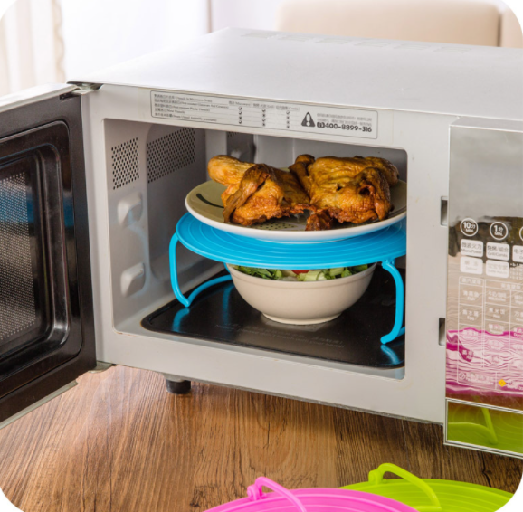 Multifunctional microwave stand, folding