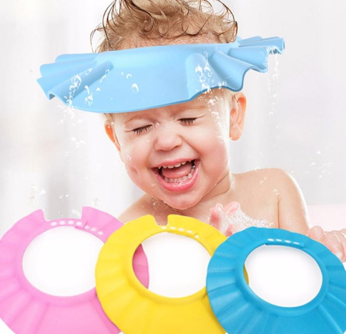 Bathing visor with ear protection