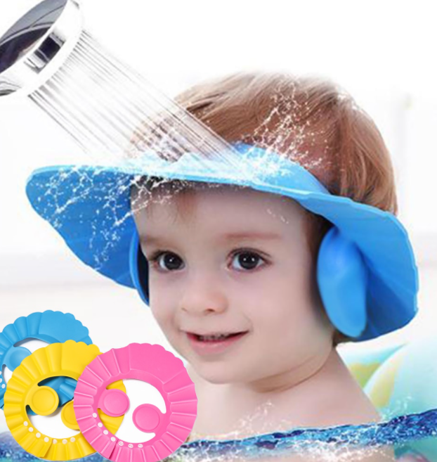 Bathing visor with ear protection