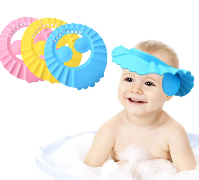 Bathing visor with ear protection