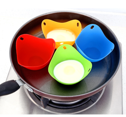 Set of silicone molds for cooking poached eggs (4 pcs.)