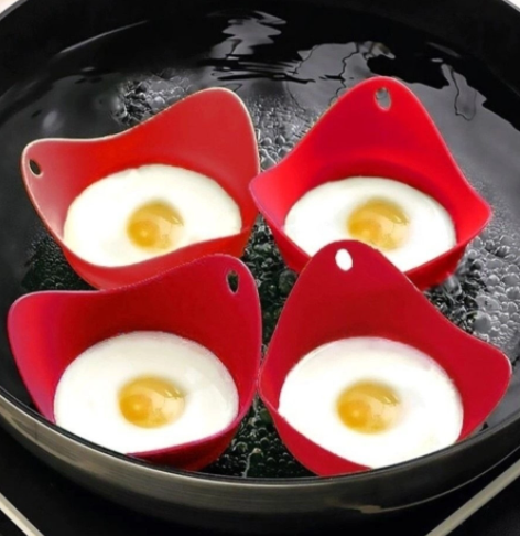 Set of silicone molds for cooking poached eggs (4 pcs.)