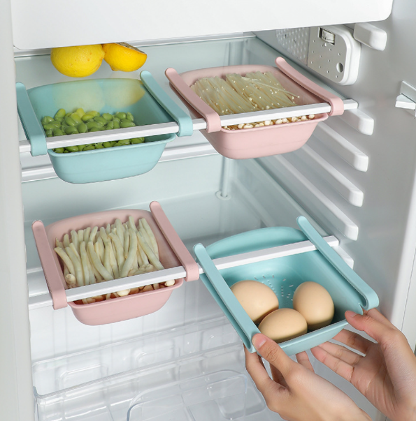 Removable food container with holes