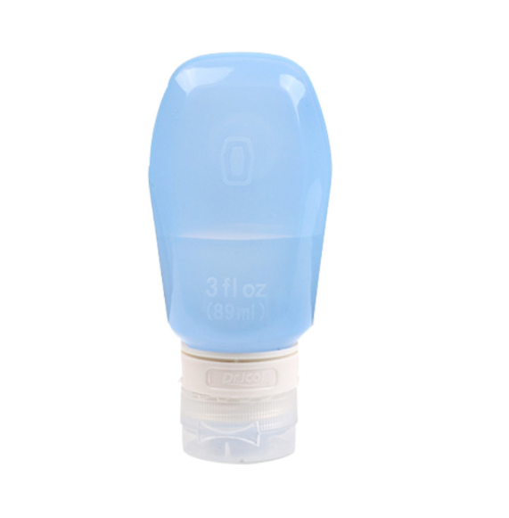 Silicone suction cup bottle, 89 ml