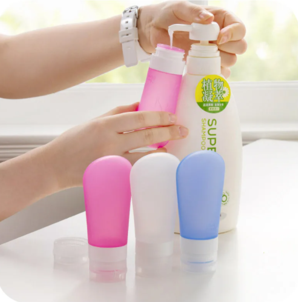 Silicone suction cup bottle, 89 ml