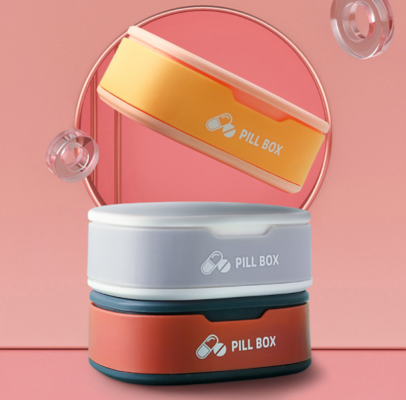 Pill Box 4-cell pill box