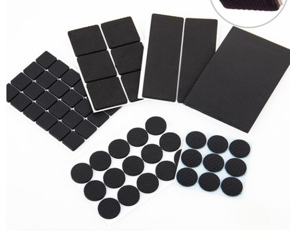 Pads for furniture legs Square (48 pcs.) D- 2,2 cm