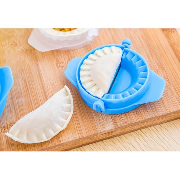 Dumpling mold, semicircular, plastic, colors in assortment