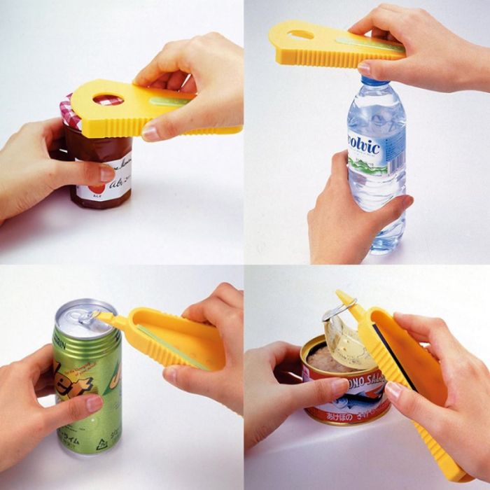 Multi-purpose can opener - multi-functional can opener