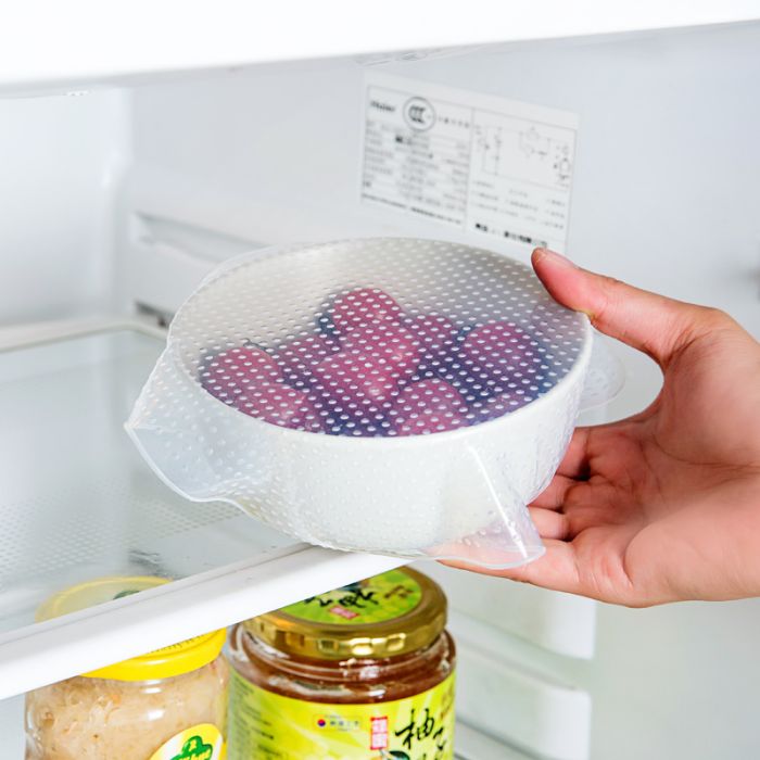 Silicone film ТStreth&FreshУ single - reusable small lid