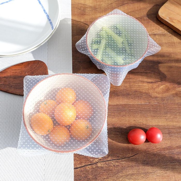 Silicone film ТStreth&FreshУ single - reusable small lid