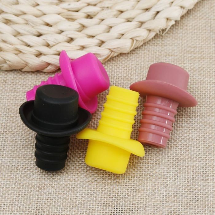 Cowboy hatУ silicone bottle stopper