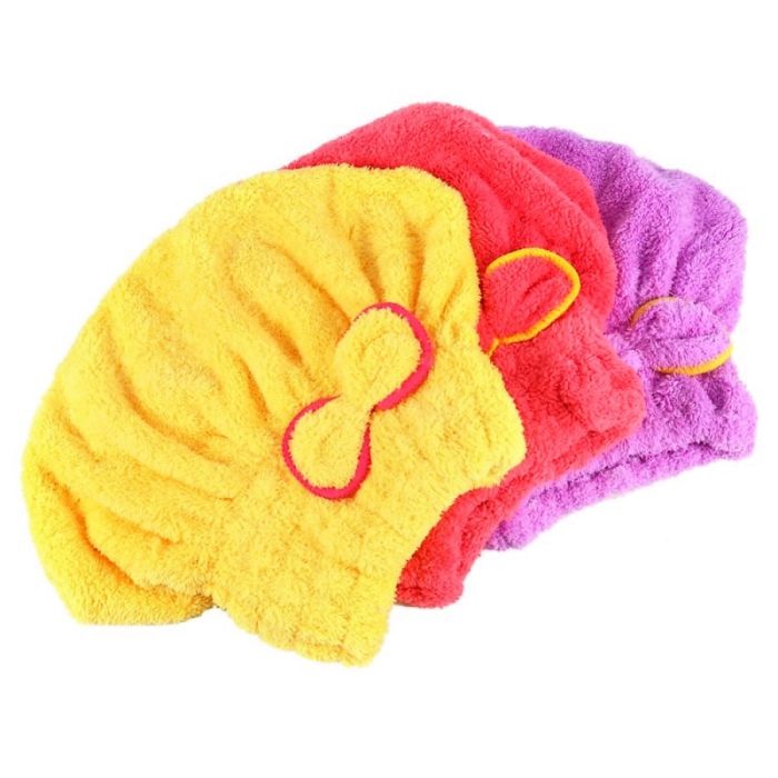 Microfiber shower cap