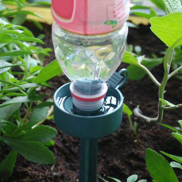 Device for drip irrigation ТRosinkaУ from a bottle, adjustable, 4 modes, plastic