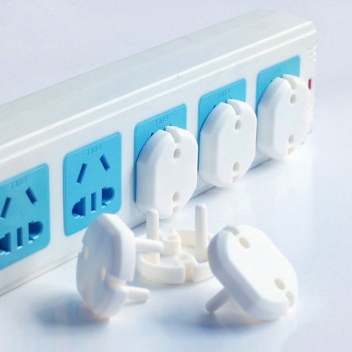 Plastic plug for European standard socket outlet