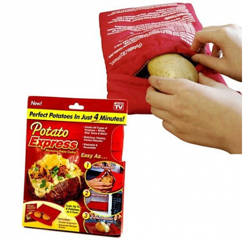 Bag for baking potatoes in microwave ТPotato ExpressУ