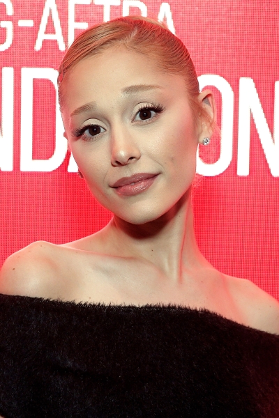 Ariana Grande Wore the Most Basic Hair Accessory With the Fanciest Updo